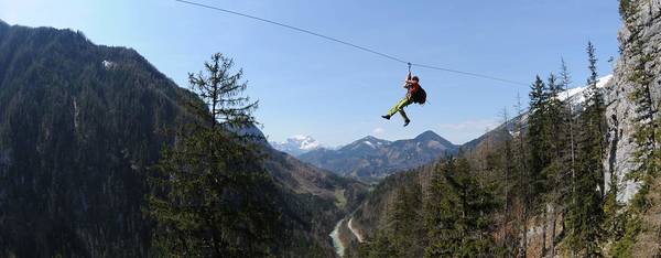 Flying Fox in der Steiermark