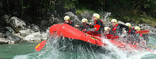Rafting in Österreich auf der Salza
